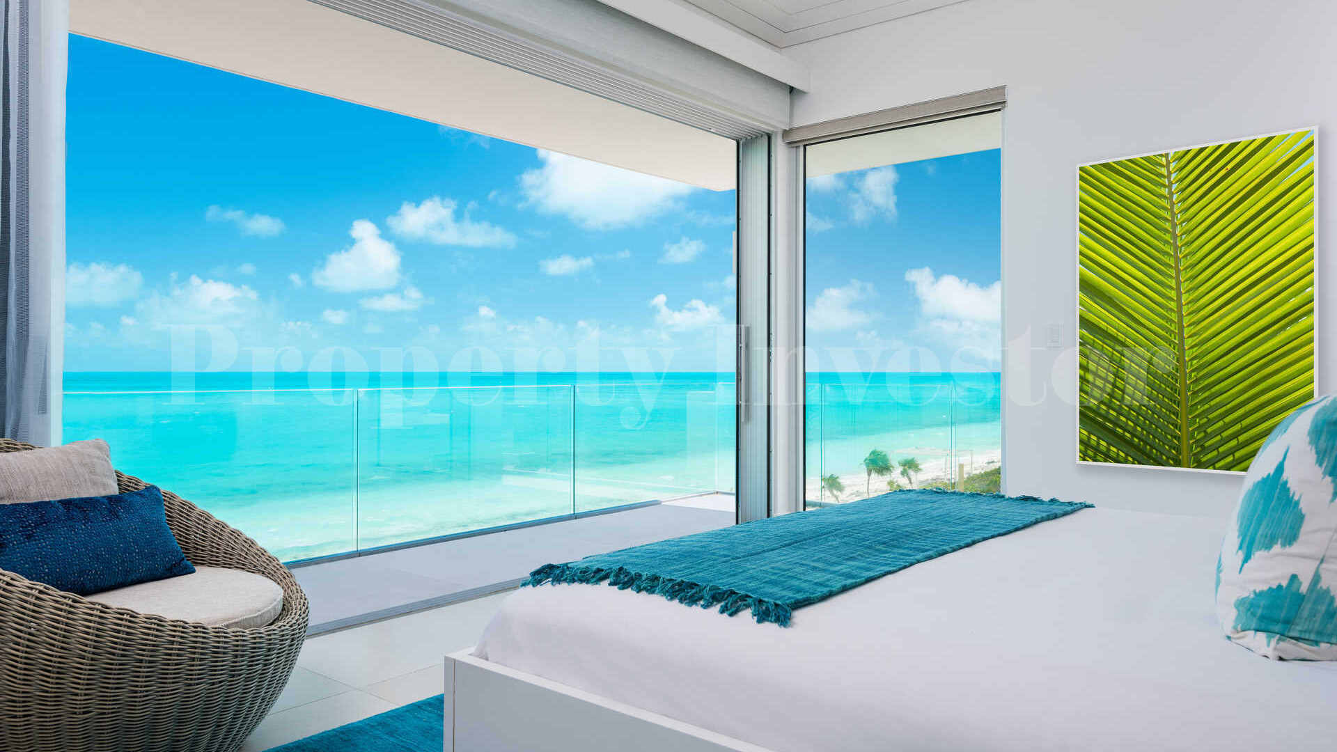 Gorgeous 15 Bedroom Private Beach Club Residence on Long Bay Beach, Turks & Caicos