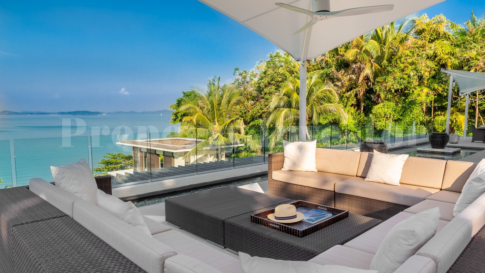 Gorgeous 5 Bedroom Private Luxury Designer Beachfront Villa for Sale in Cape Yamu, Phuket