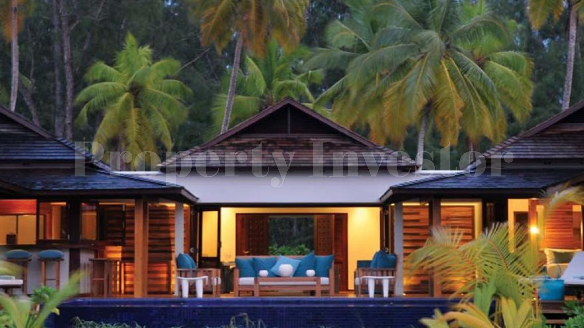 Private 4 Bedroom Luxury Beachfront Villa for Sale on Desroches Island, Seychelles