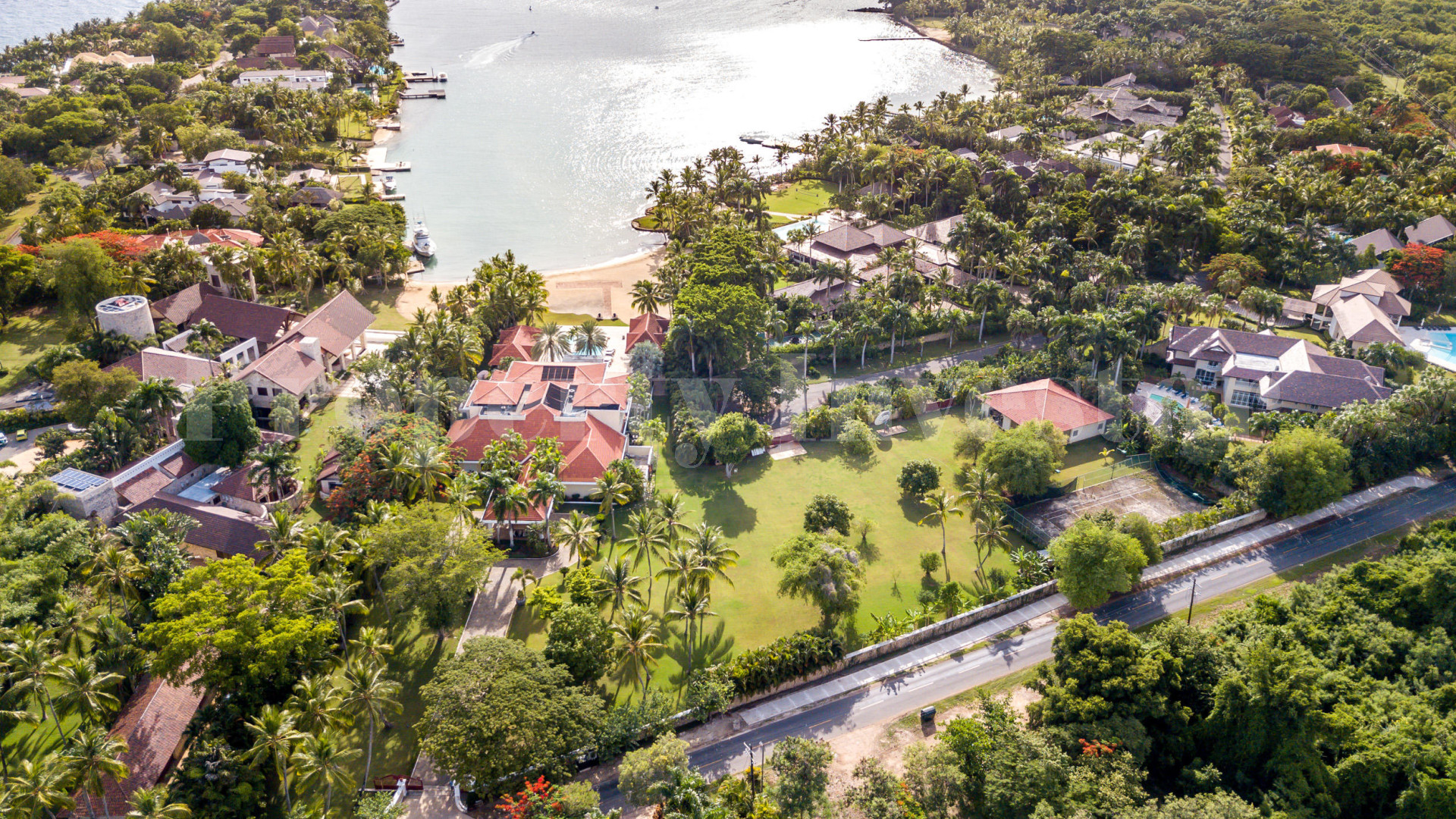 Incredible 7 Bedroom Beachfront Luxury Villa with Immense 13,240 m² Lot for Sale in Casa de Campo, the Dominican Republic