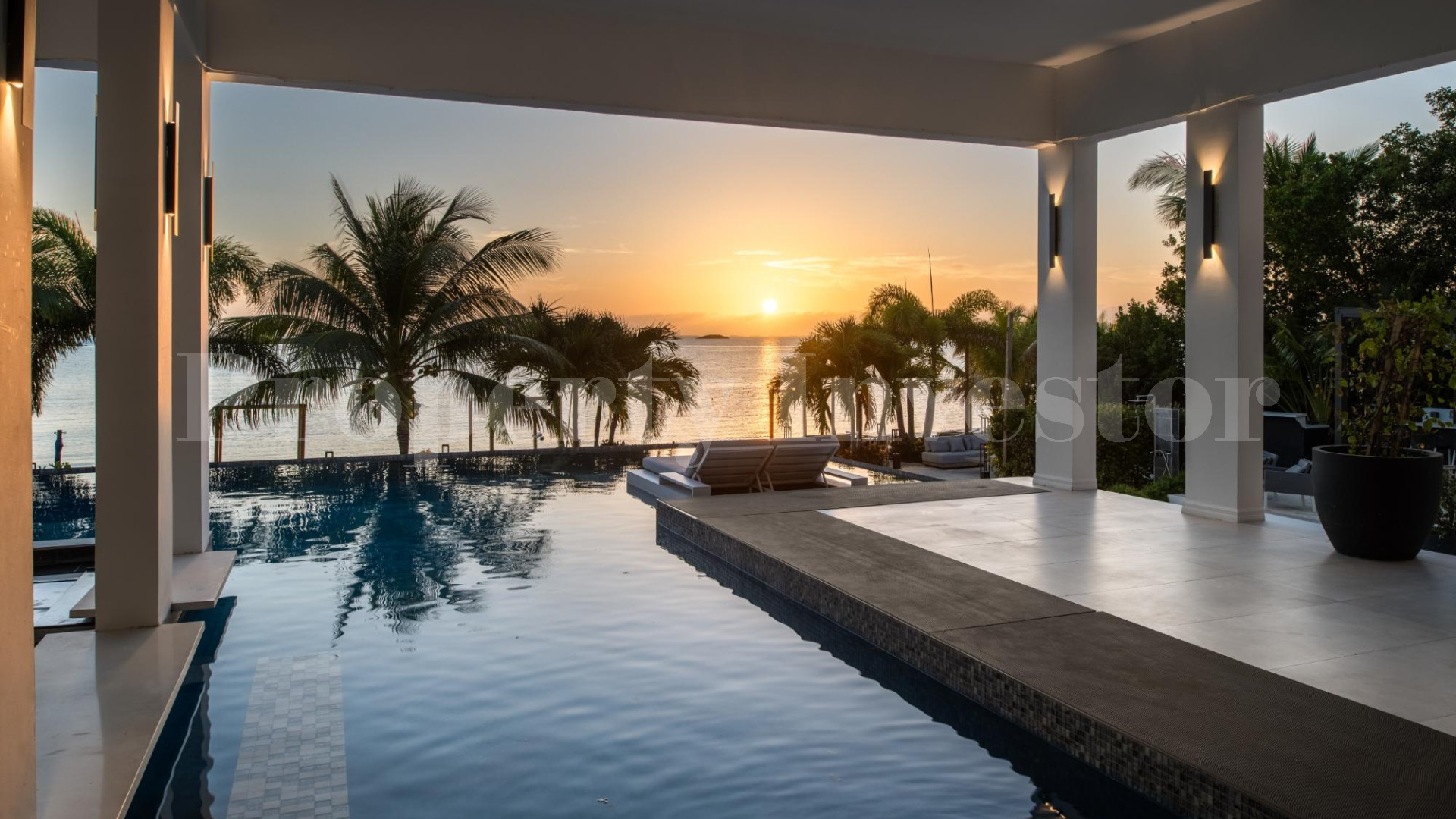 Premier 10 Bedroom Beachfront Trophy  Estate for Sale in Turtle Tail, Turks & Caicos