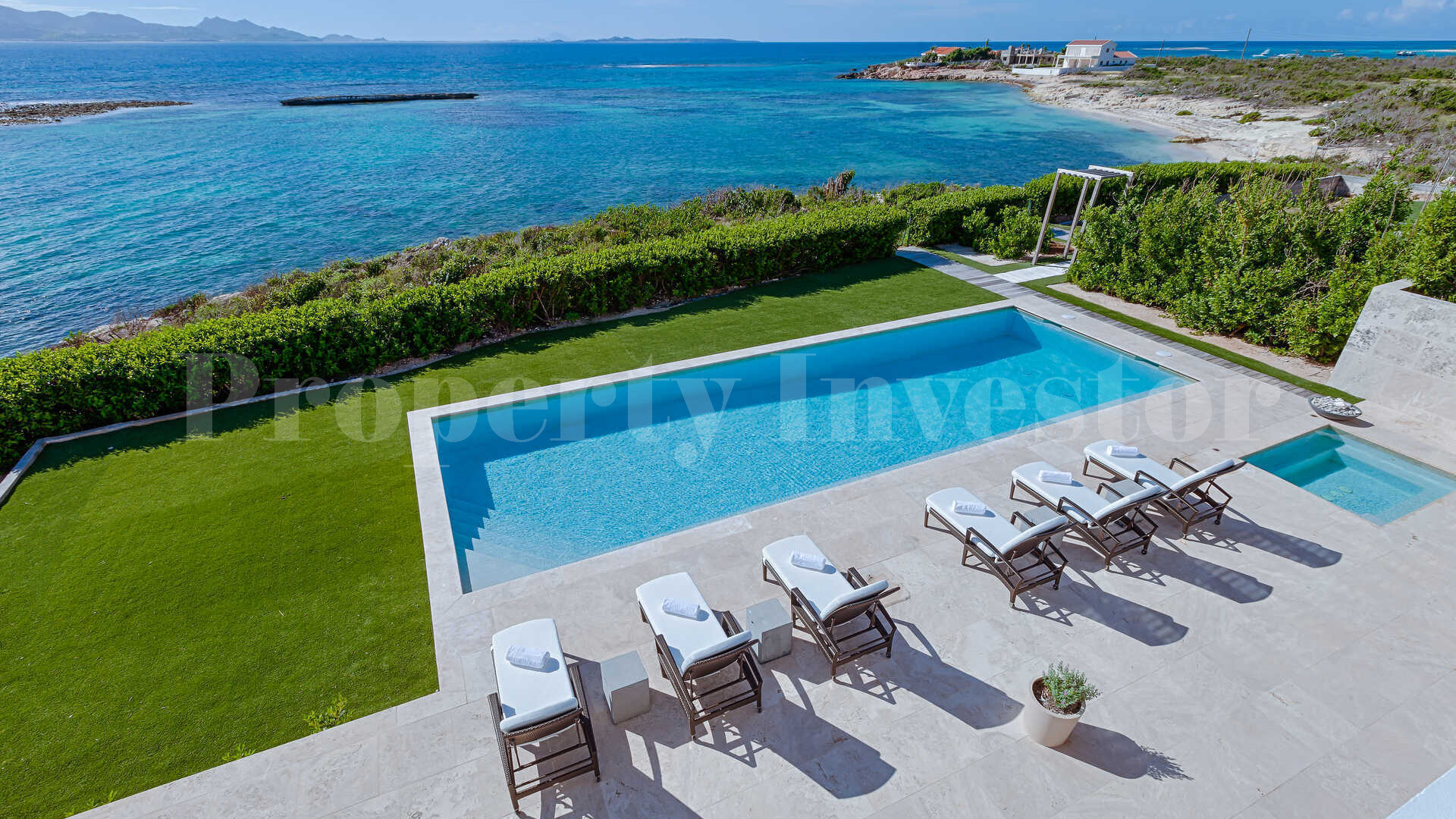 Chic 5 Bedroom Luxury Beachfront Villa at Blowing Point, Anguilla