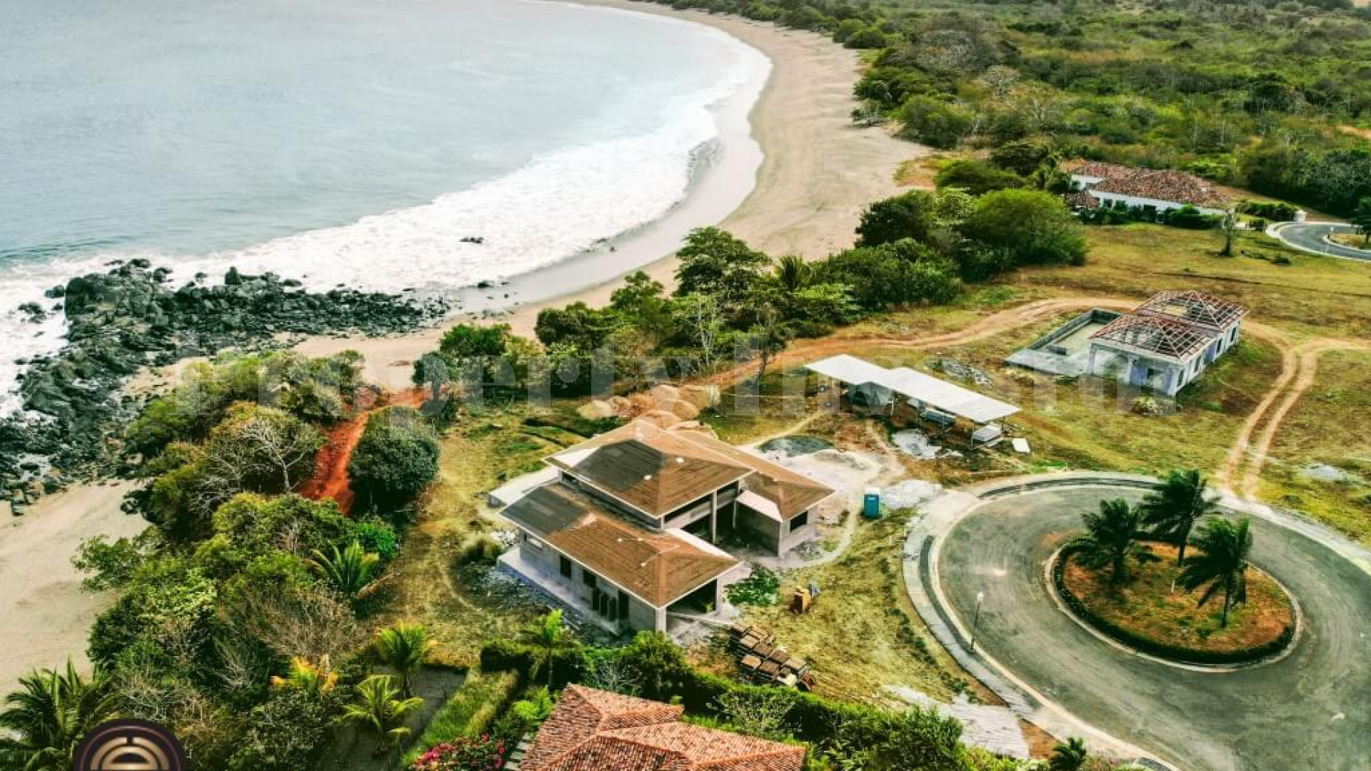 Unfinished 3 Bedroom Beachfront Home for Sale in Pedasi, Panama