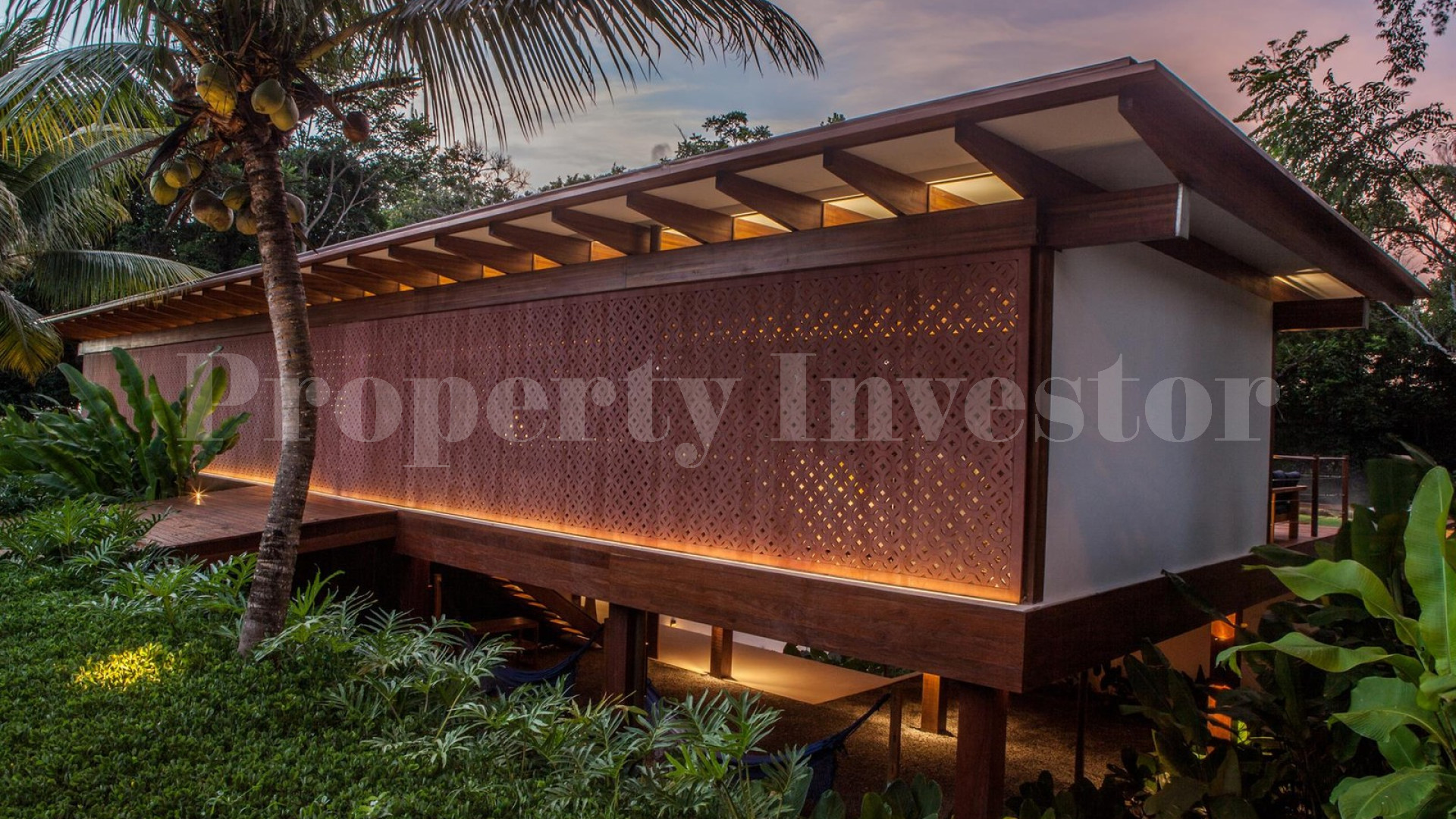 One-of-a-Kind 6 Bedroom Tropical Luxury Designer Rainforest Villa for Sale in Trancoso, Brazil