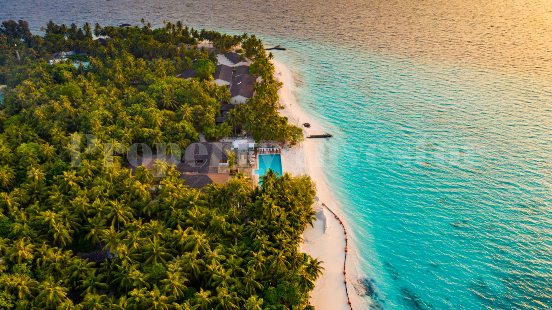 Luxury 60 Villa Island Resort for Sale in the Maldives