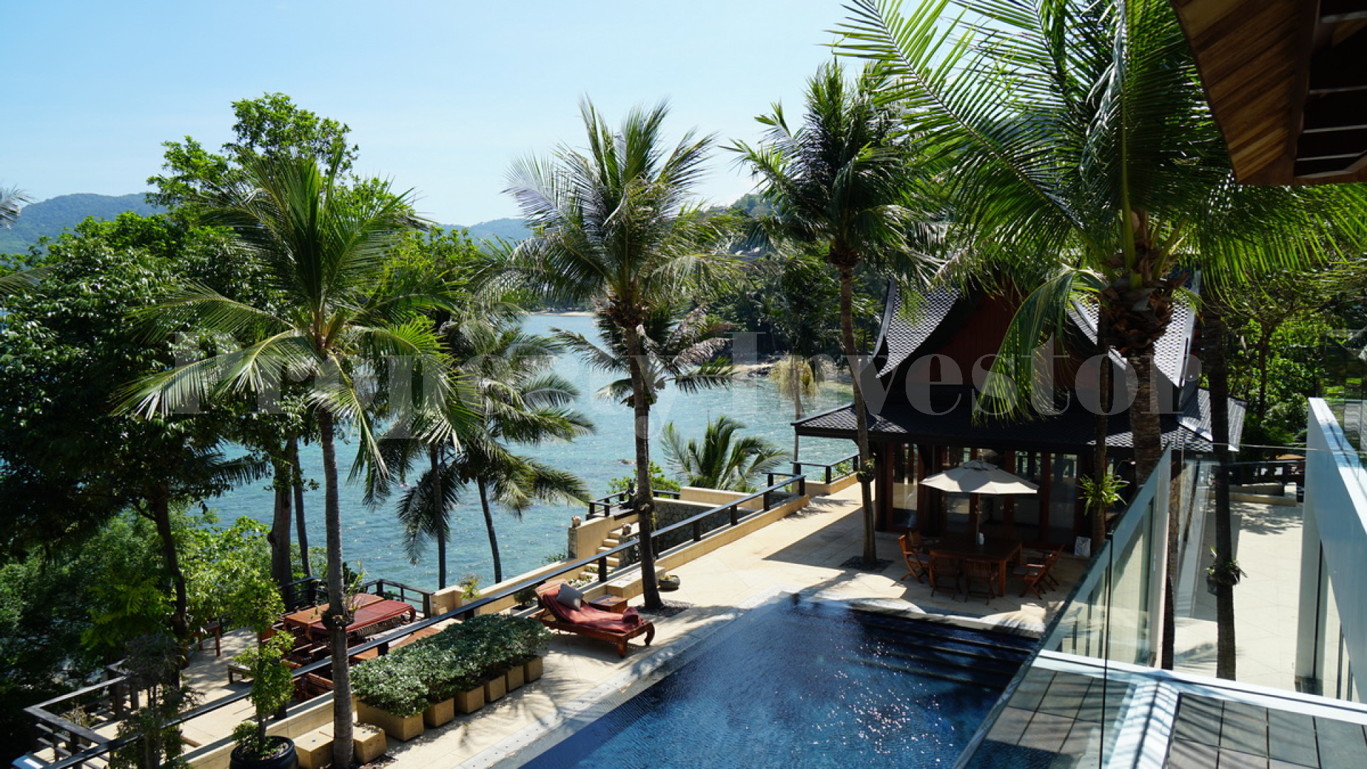 Stunning 6 Bedroom Modern Beachfront Thai Style Villa for Sale in Phuket