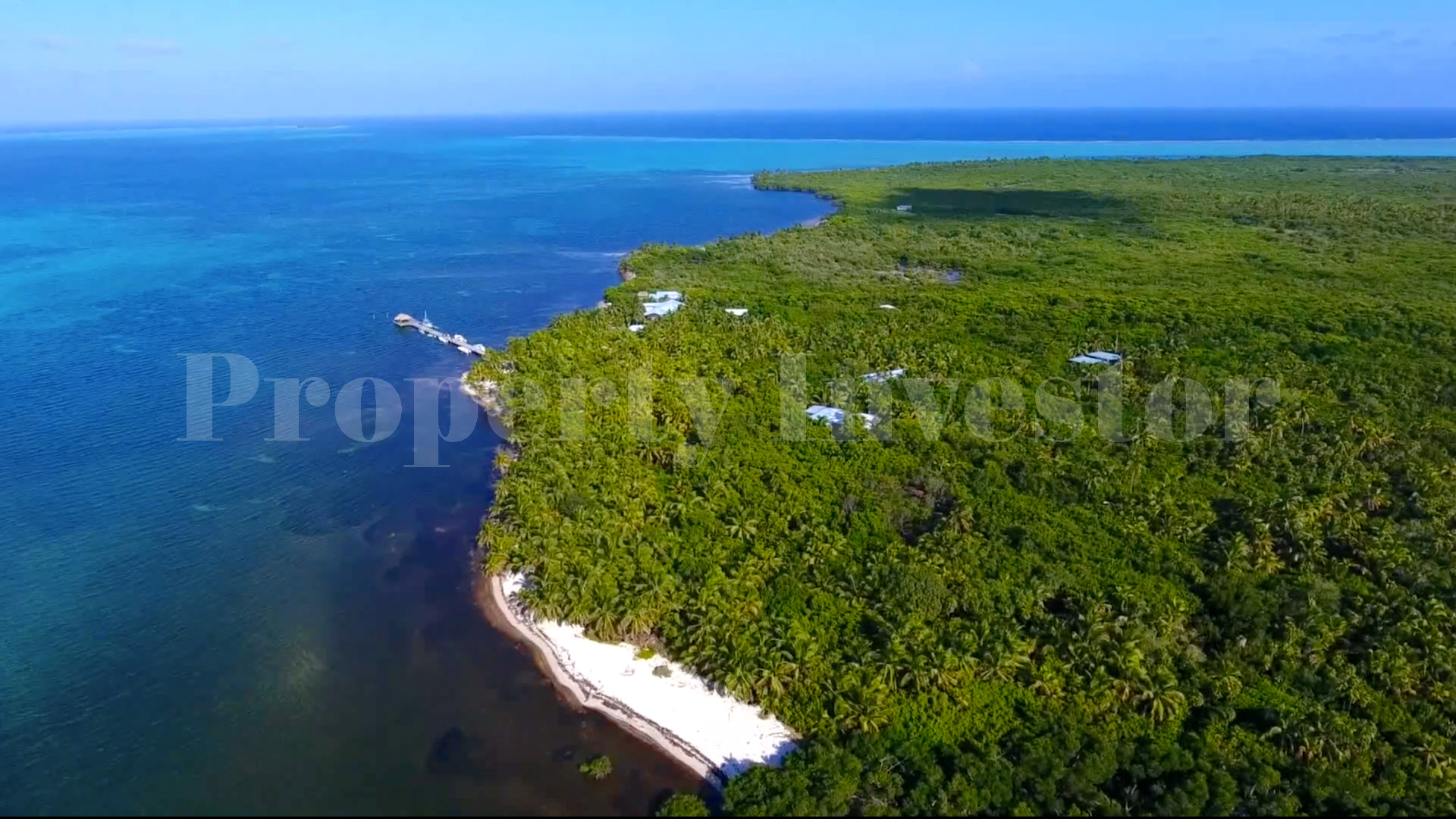 Perfectly Located 650 Acre Partially Developed Private Island Near the Famous Blue Hole, Belize