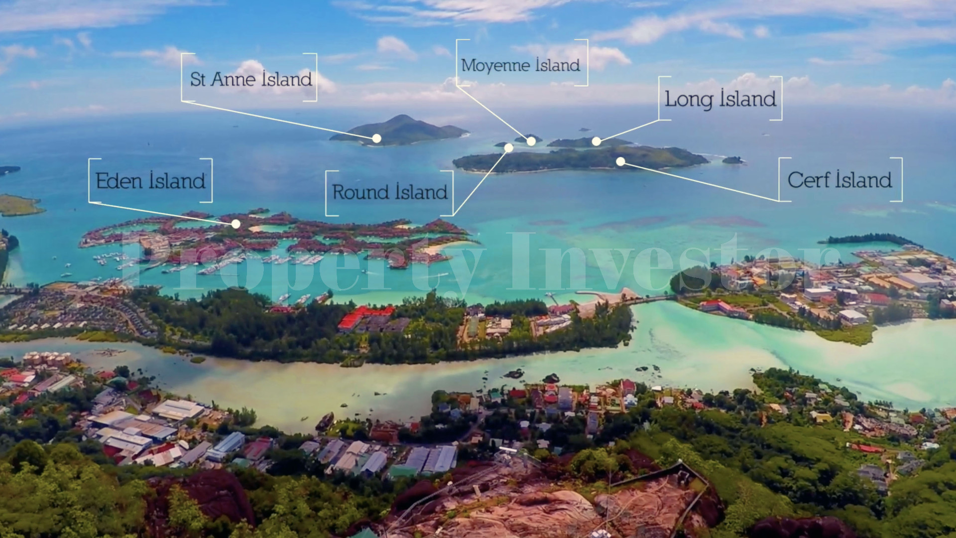 5.46 Hectare Mountaintop Land for Private or Residential Development with Unbeatable 360° Sea & Mountain Views for Sale in Mahé, Seychelles