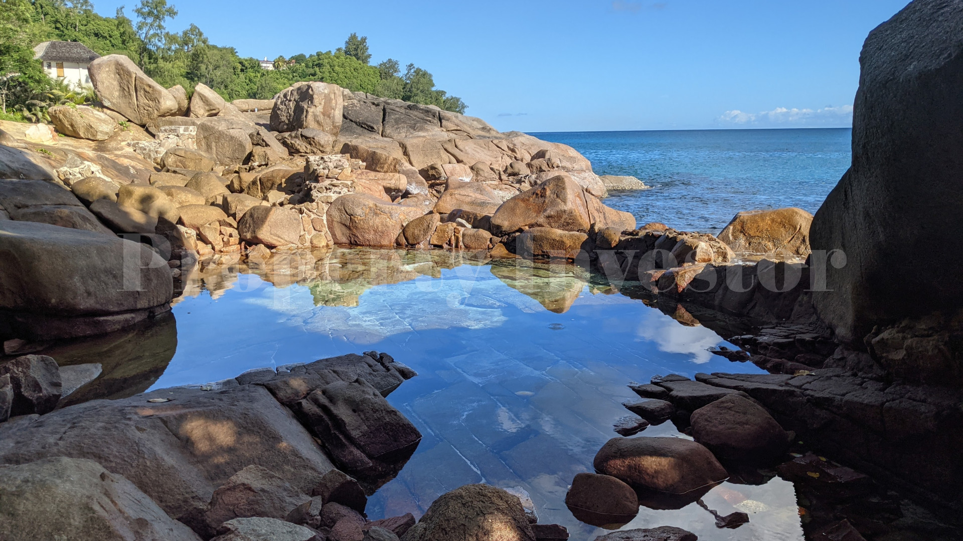 Well Located Parcel of 4,930 m² Seaview Land for Residential or Commercial Development for Sale on Mahé's Northern Coast, Seychelles