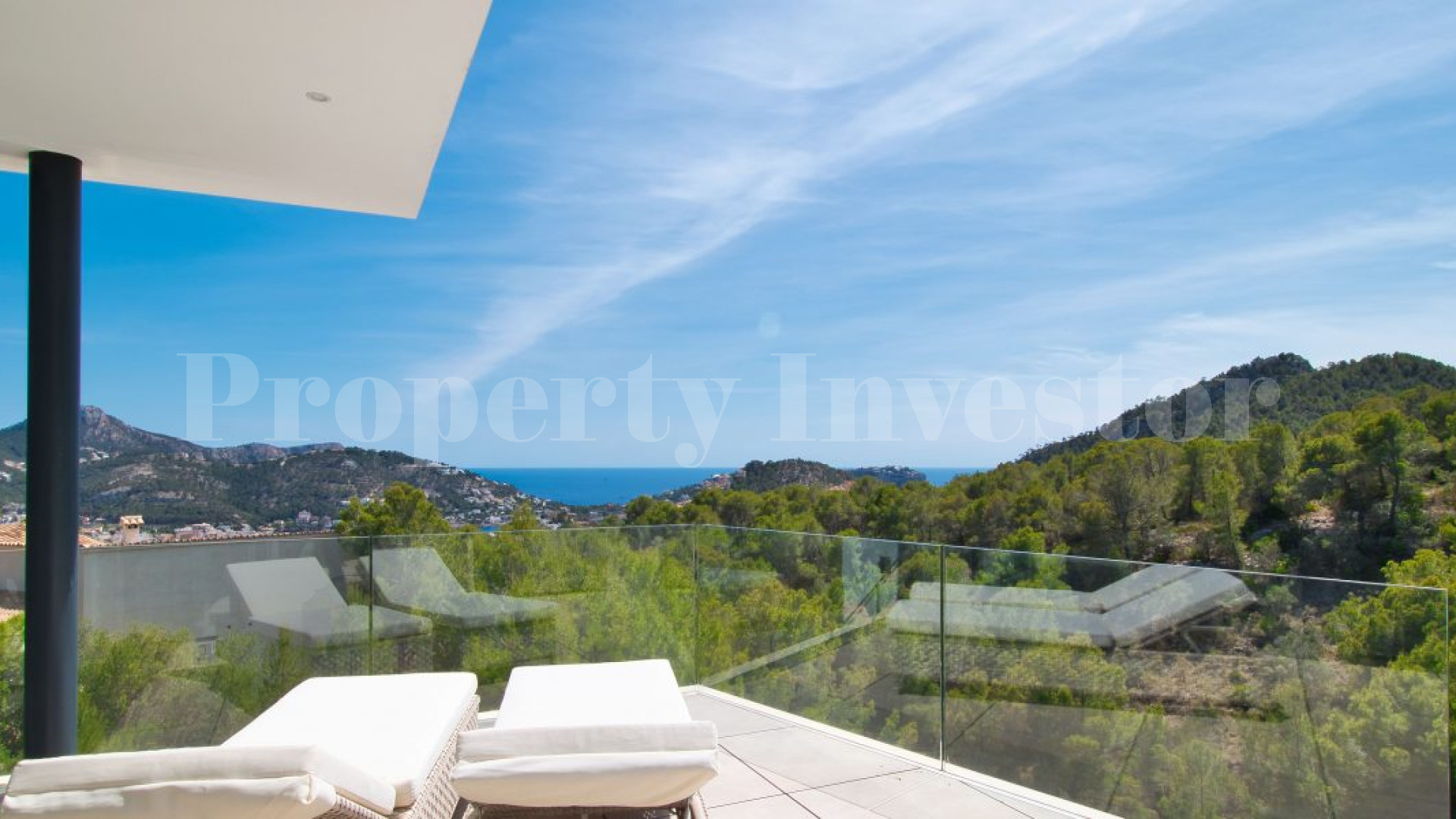 New Build Modern 5 Bedroom Sea View Villa in Port Andratx