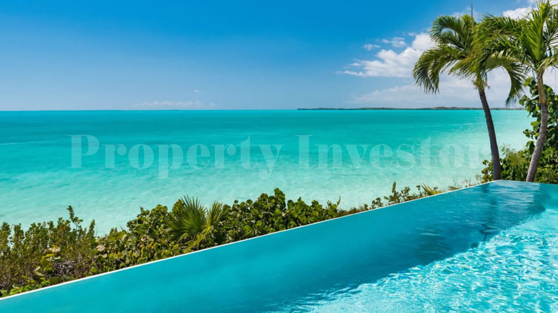 Upscale 4 Bedroom Caribbean Style Oceanfront Villa for Sale in Turks & Caicos