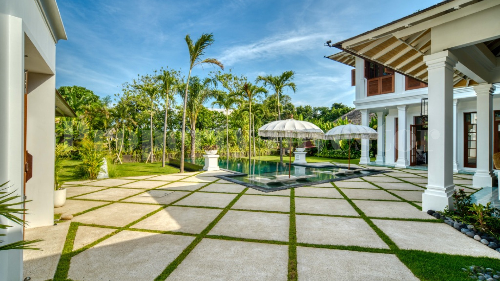 Brand New 4-5 Bedroom Luxury Colonial Beachside Residence for Sale in Seseh, Bali