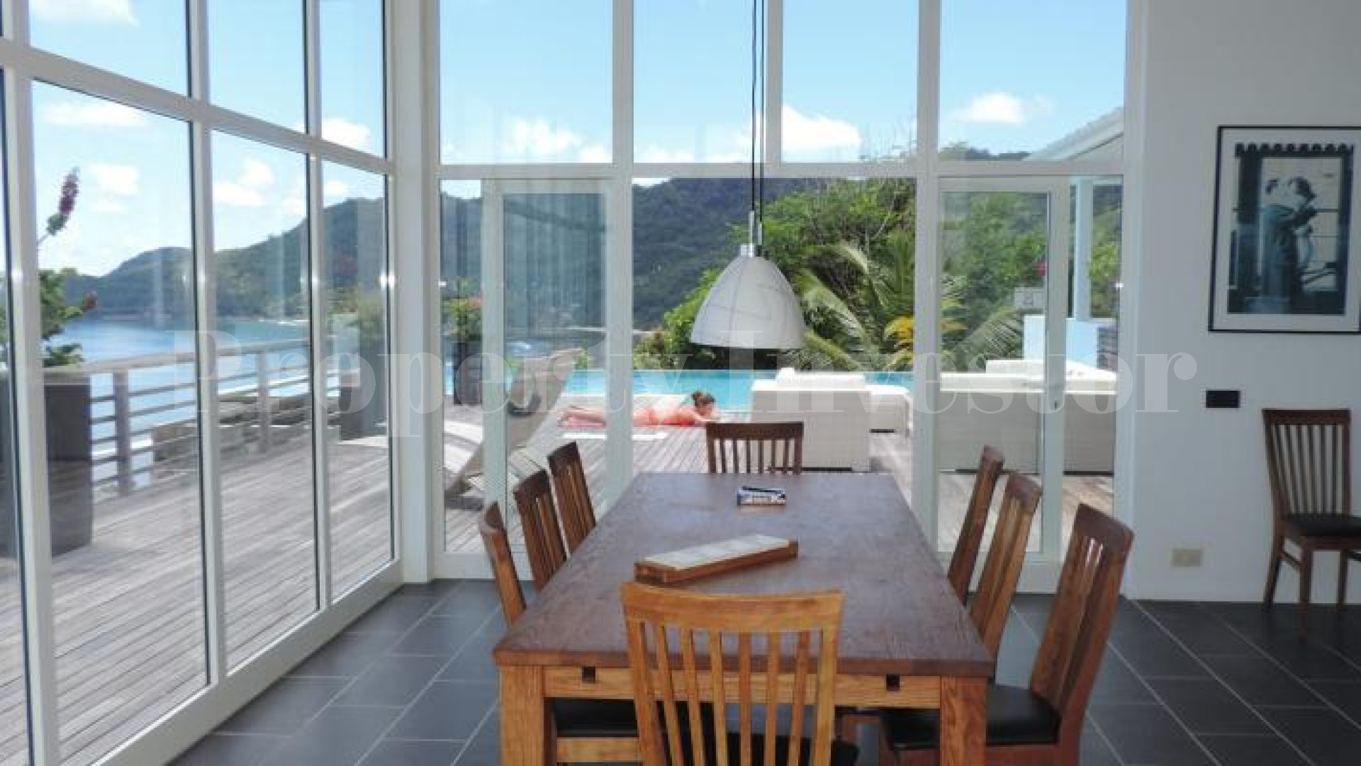 Fantastic 2 Bedroom Luxury Villa with Spectacular Panoramic Sea Views Overlooking Surfer's Beach, Seychelles