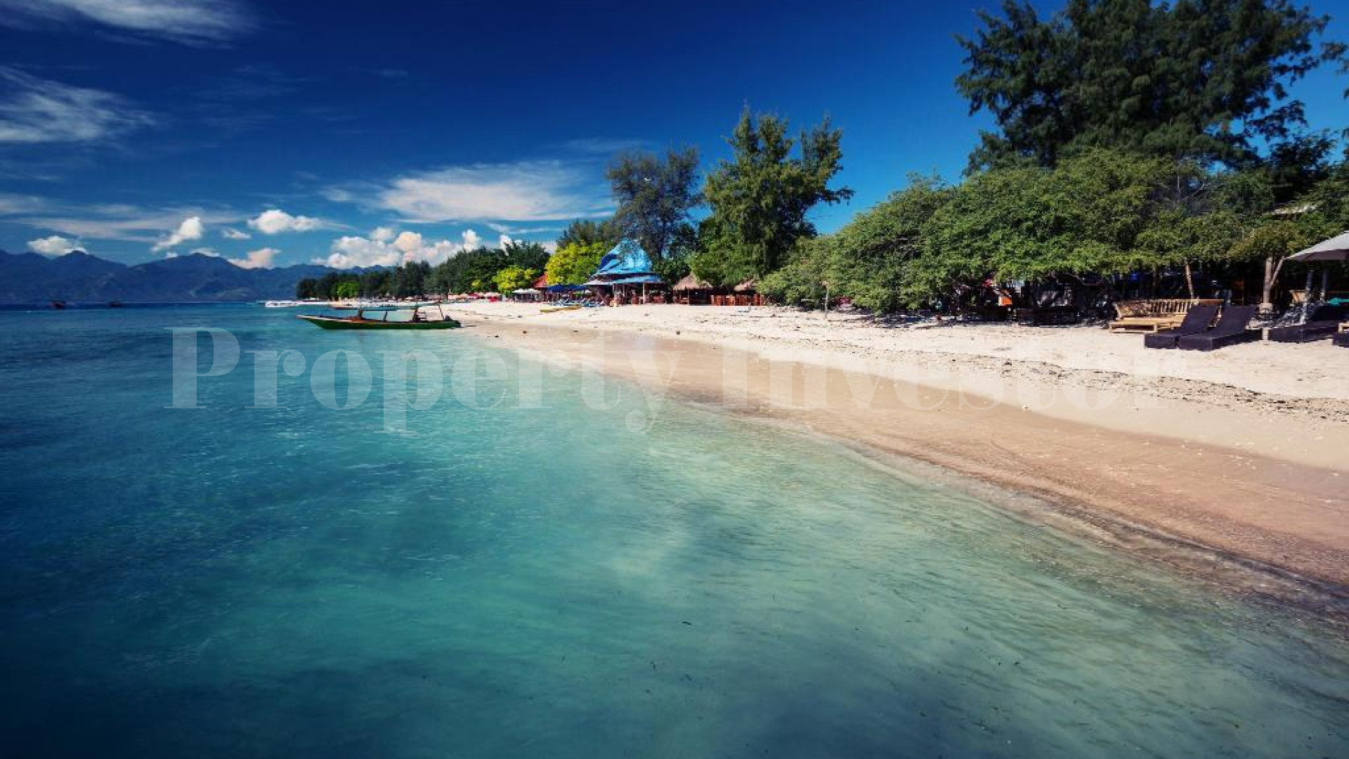 Unique Boutique Island Hotel with 4 Private Villas for Sale on Gili Air, Indonesia