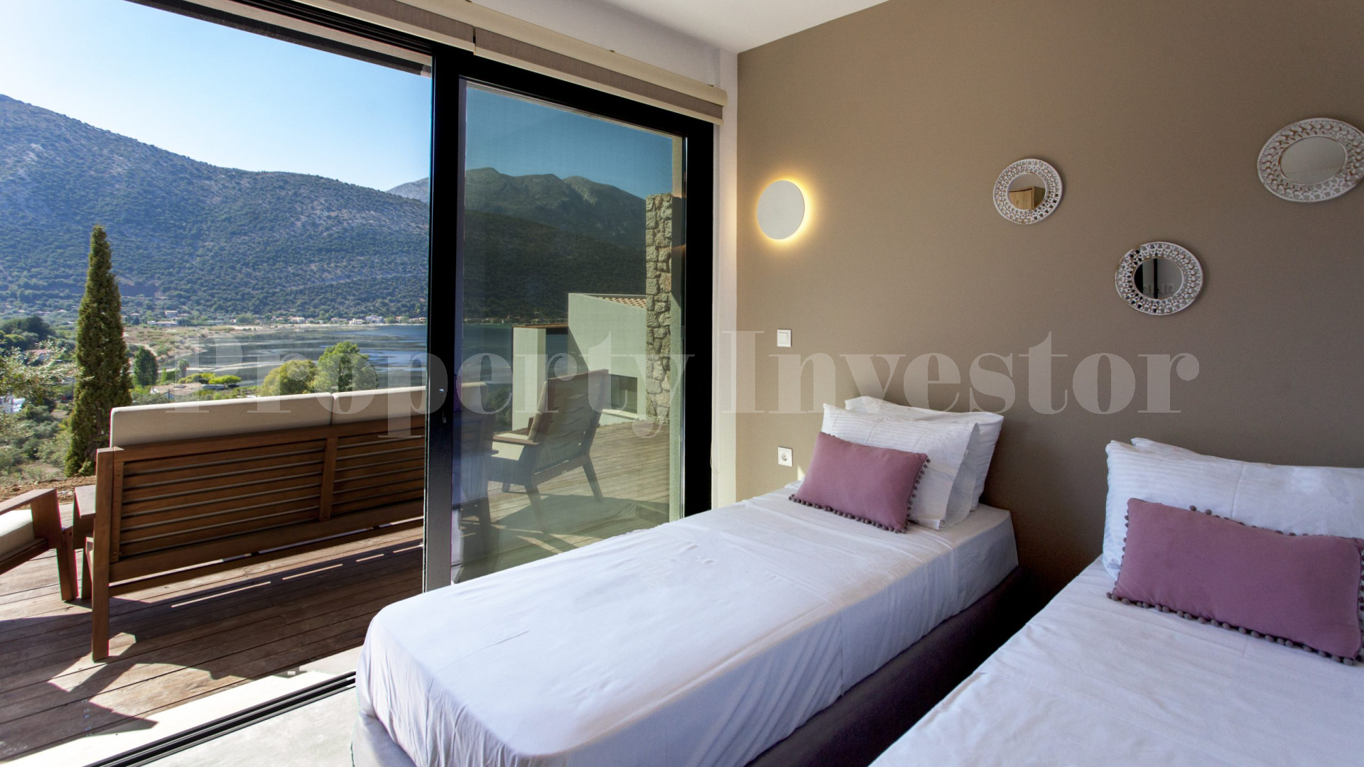 Brand New 4 Bedroom Luxury Villa with Breathtaking Panoramic Views for Sale on Lefkada Island, Greece