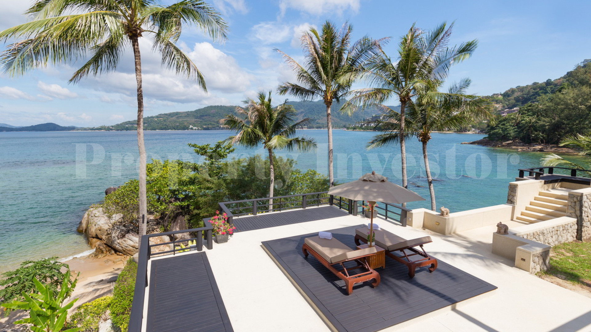 Stunning 6 Bedroom Modern Beachfront Thai Style Villa for Sale in Phuket