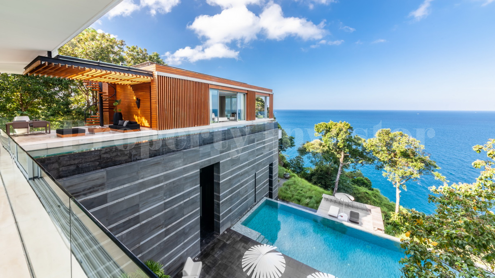 Spectacular 4 Bedroom Luxury Oceanview Villa for Sale on "Millionaire Mile" in Kamala, Phuket