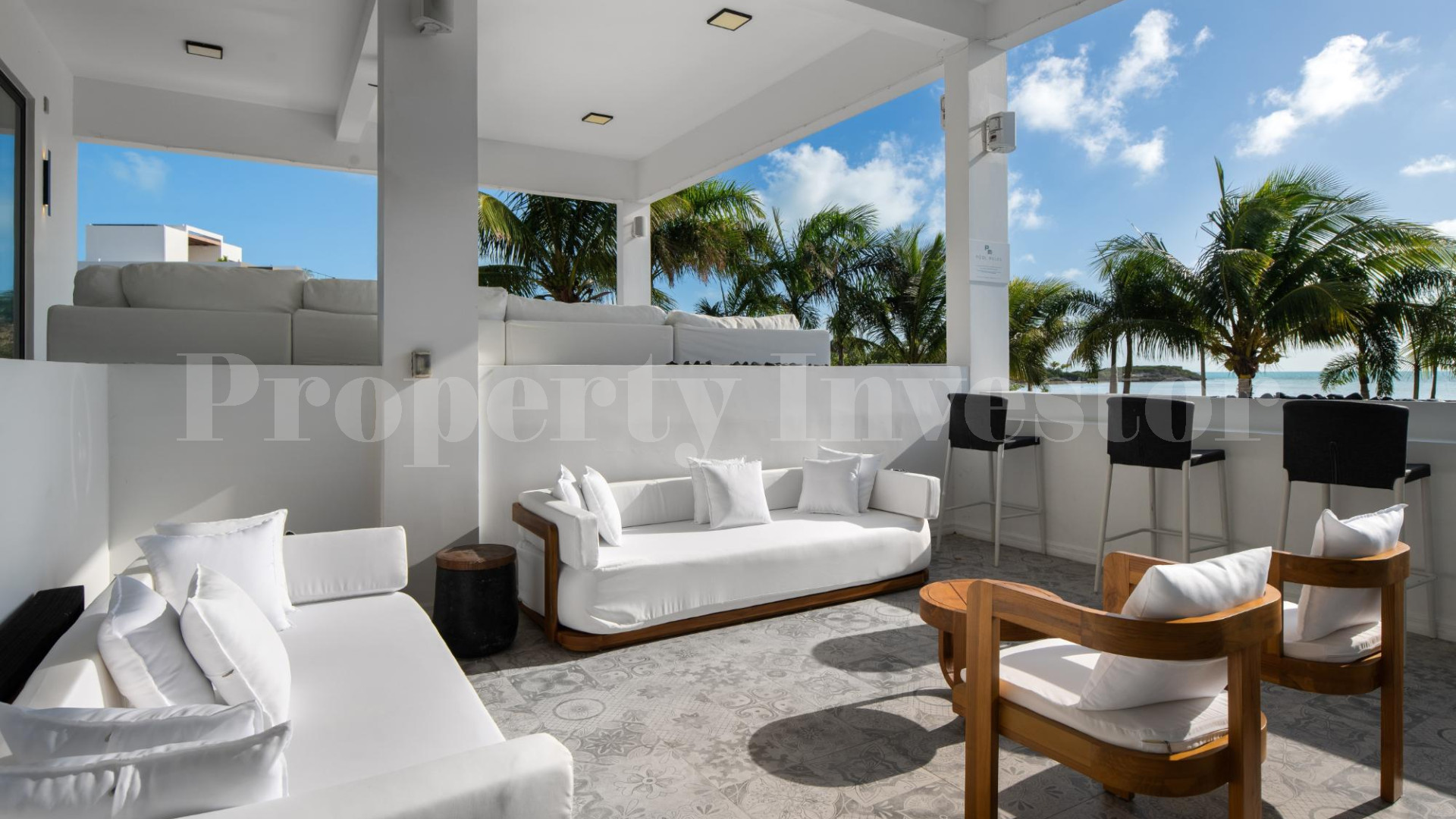 Premier 10 Bedroom Beachfront Trophy  Estate for Sale in Turtle Tail, Turks & Caicos