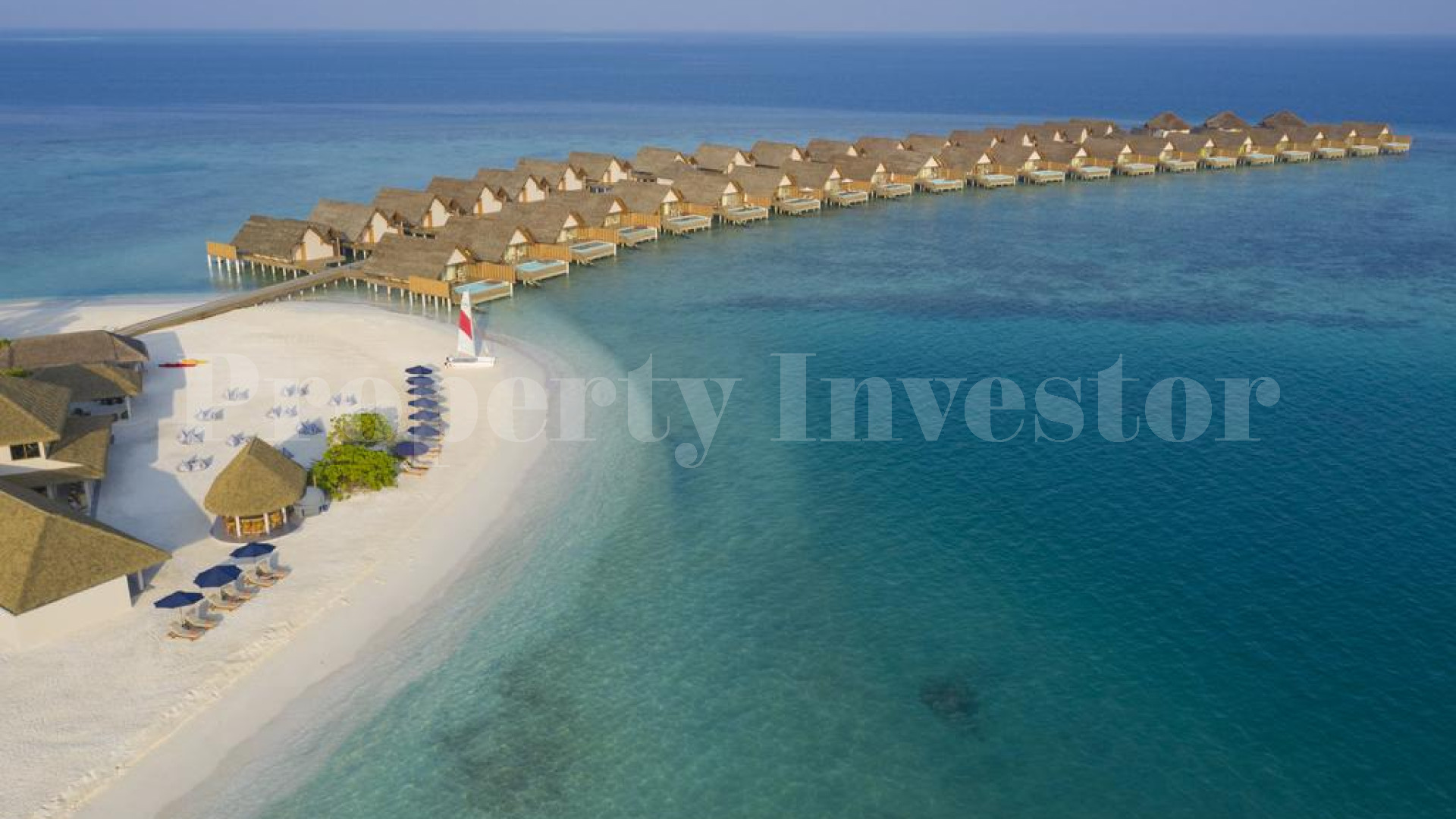 Reputable 5* Star 80 Room Luxury Island Resort for Sale in the Maldives