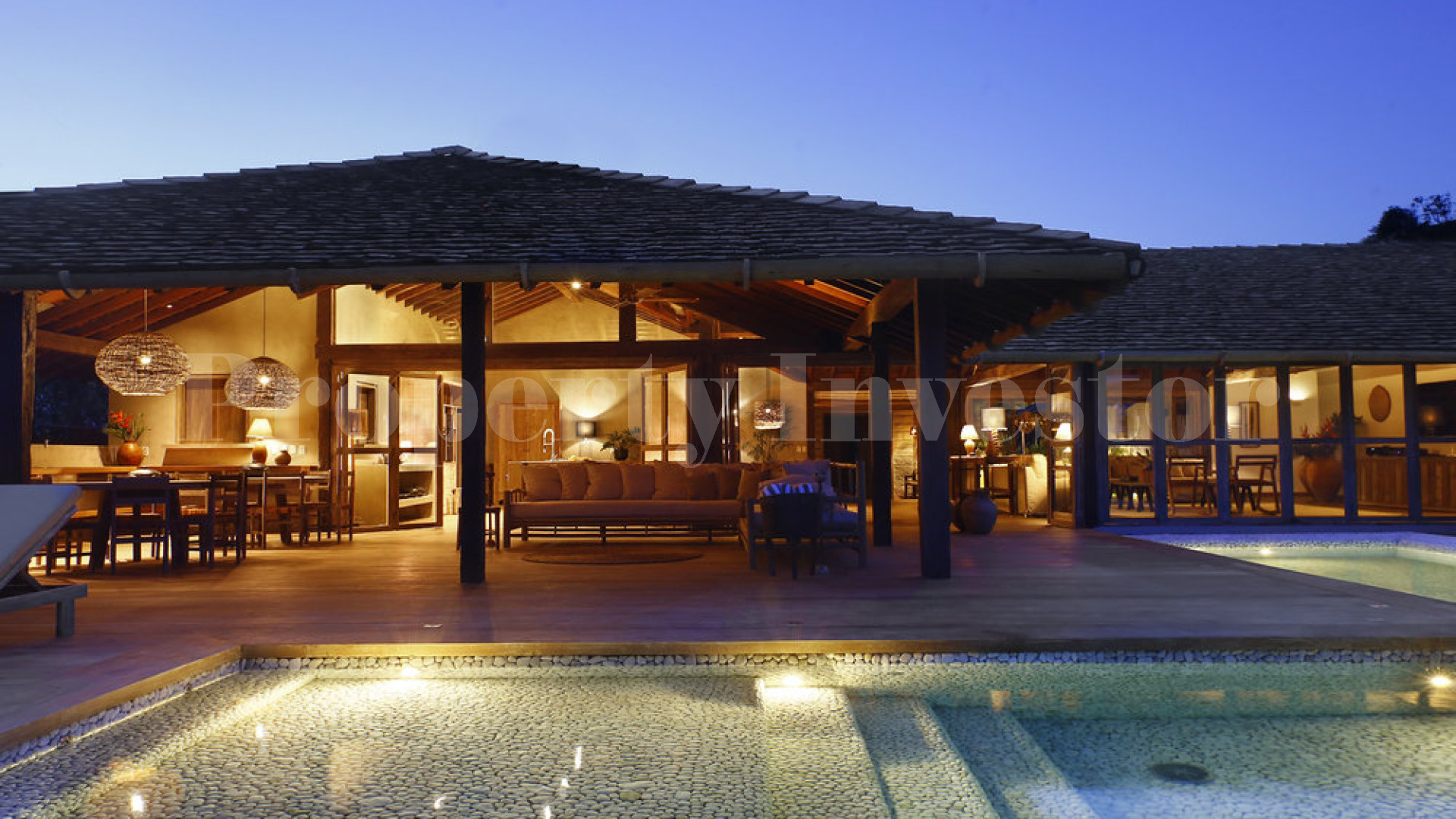 Beautiful 4 Bedroom Oceanfront Villa for Sale in Trancoso, Brazil