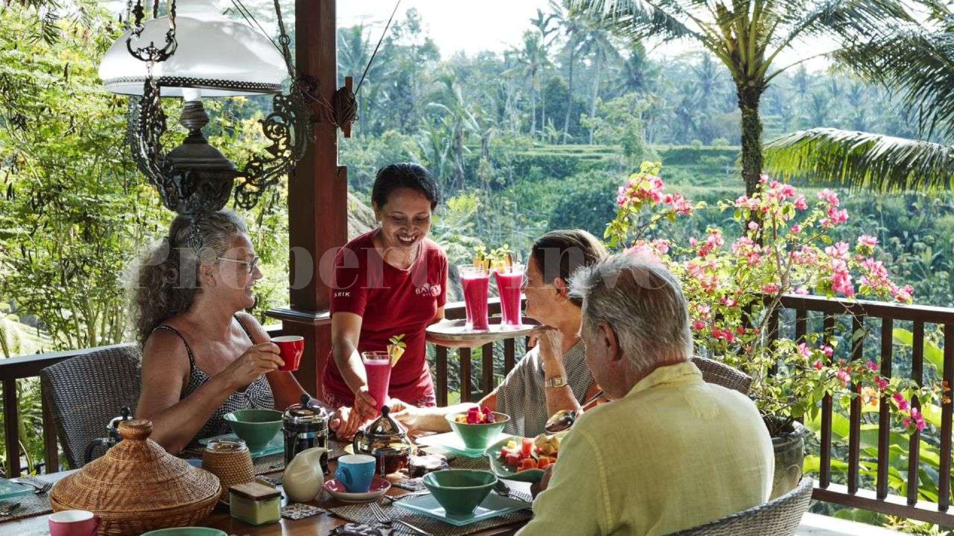 Elegant 4 Bedroom Traditional Balinese Style Luxury Villa for Sale in North Ubud, Bali