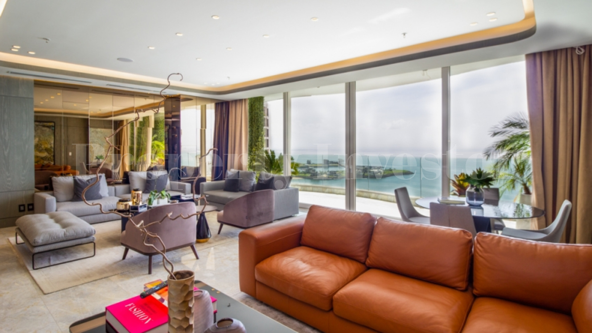 Spectacular 3 Bedroom Luxury Designer Apartment with Incredible Ocean Views for Sale in Panama City, Panama