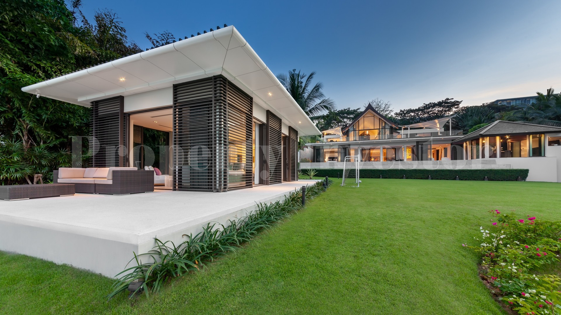 Gorgeous 5 Bedroom Private Luxury Designer Beachfront Villa for Sale in Cape Yamu, Phuket