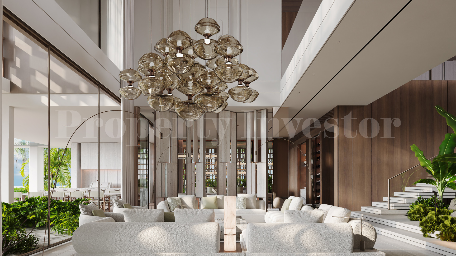 Exclusive 4 Bedroom Luxury Maldivian Beach Mansion with Lifetime Residency