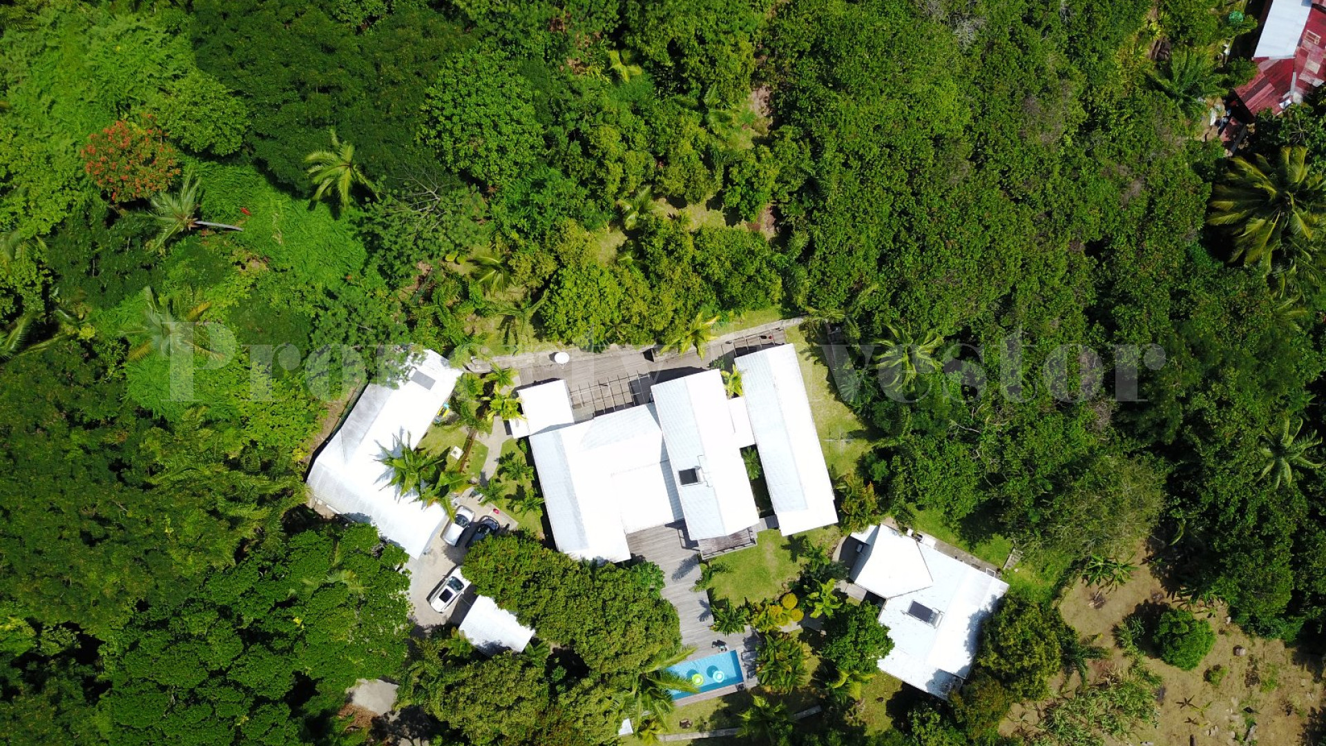 Lush 6 Bedroom Sea View Property Set on Landscaped Tropical Gardens in Mahé, Seychelles