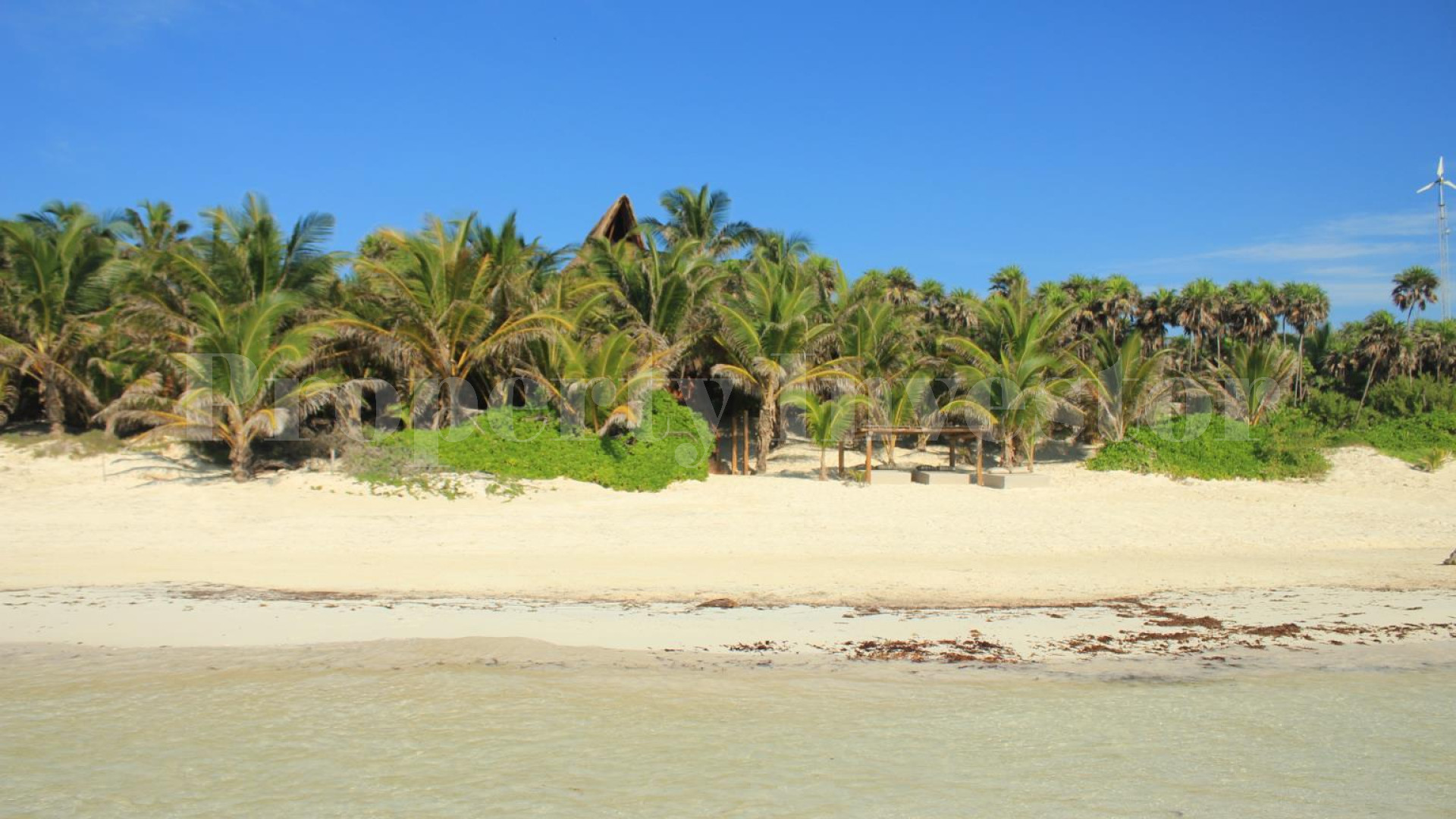 One-of-a-Kind 5 Bedroom Luxury Secluded Beachfront Eco Villa in the Sian Ka'an Biosphere Reserve, Tulum, Mexico