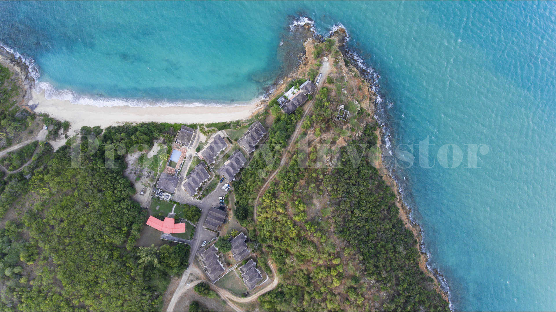 Spectacular 59 Bedroom Private Beach Resort for Sale at St. John's Harbour, Antigua